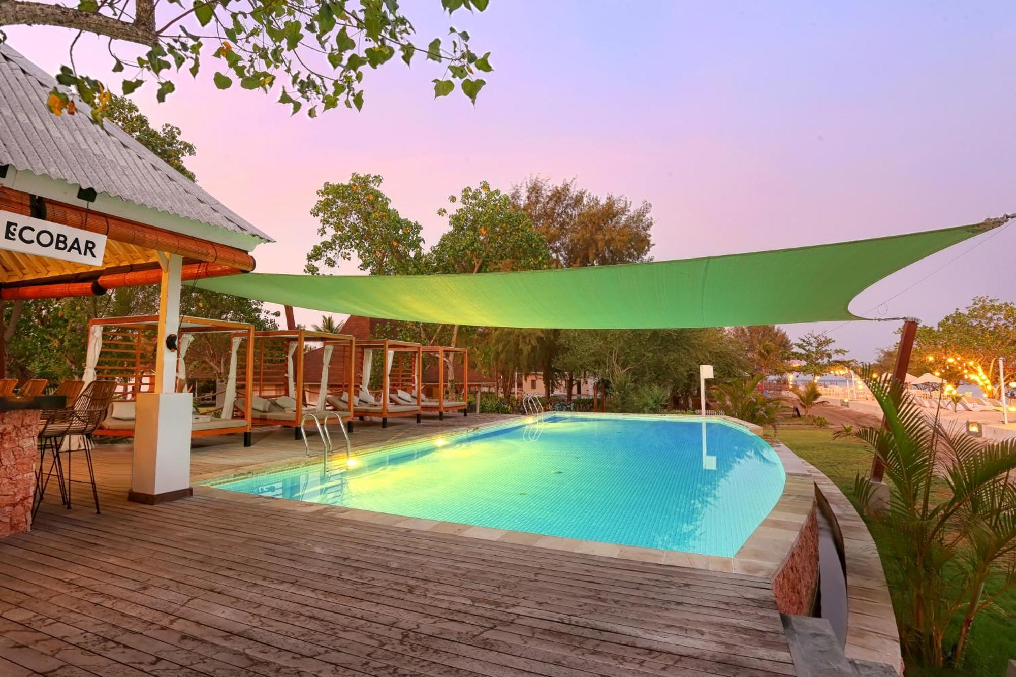 Gili Eco Villas Gili Trawangan Dış mekan fotoğraf